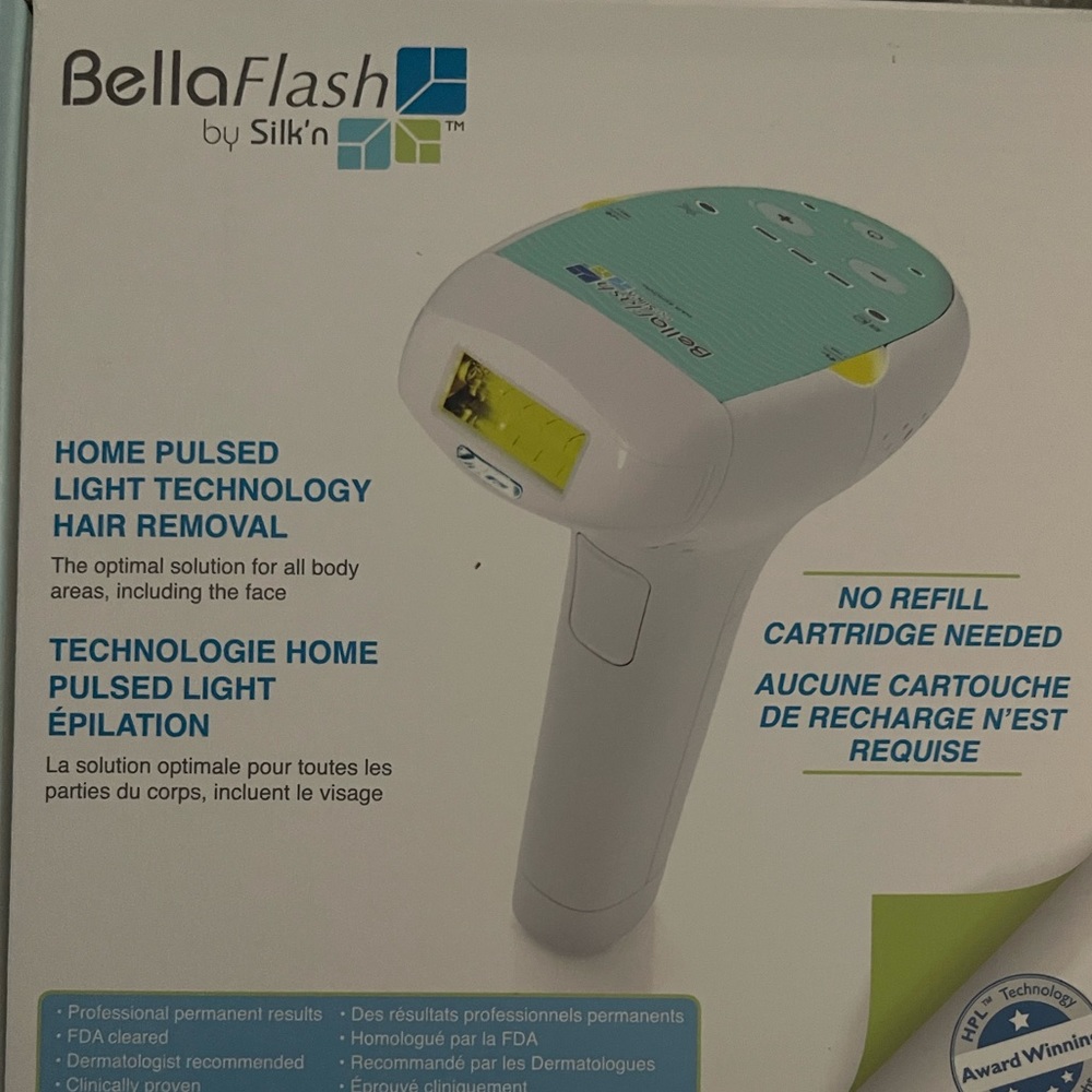 Bella Flash by Silk’n Laser hair removal machine